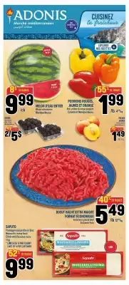 Marché Adonis flyer (valid until 2-06)