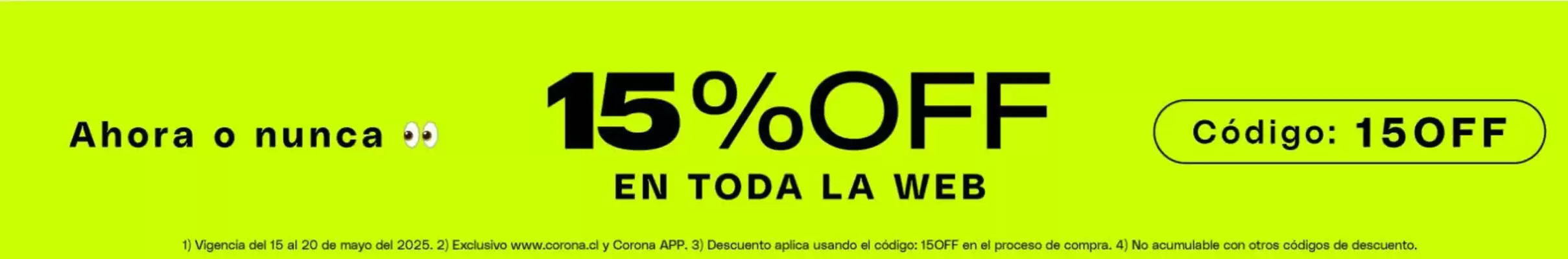 Catálogo Corona (válido hasta 20-05)