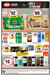IGA Liquor catalogue week 21 Page 1