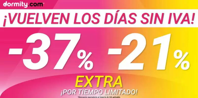 Folleto Dormity (válido hasta el 2-06)