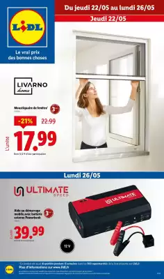 Catalogue Lidl (valable jusqu'au 26-05)