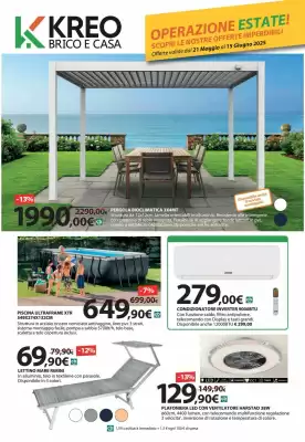 Volantino Kreo Brico e Casa (valido fino al 15-06)