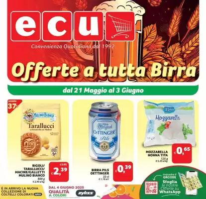 Volantino Ecu Discount (valido fino al 3-06)