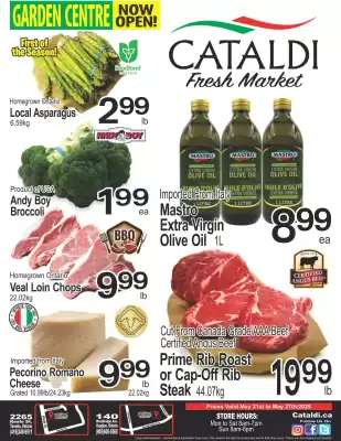 Cataldi Fresh Market flyer (valid until 27-05)