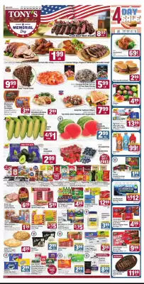 Tony’s Fresh Market Weekly Ad (valid until 27-05)