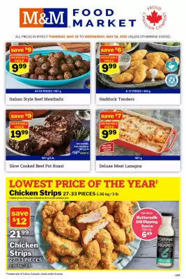 M & M Food Market flyer (valid until 30-05)