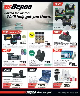 Repco catalogue