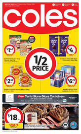 Coles catalogue week 21 Page 1