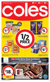 Coles catalogue week 21 Page 1