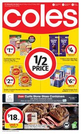 Coles catalogue week 21 Page 1