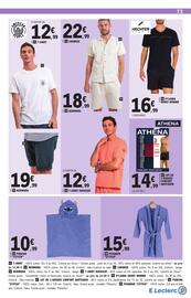 Catalogue E.Leclerc page 73