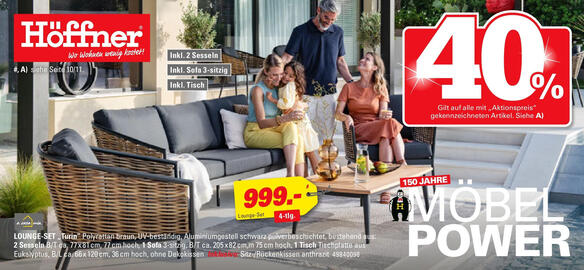 Höffner Prospekt Seite 1