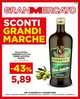 Volantino Gran mercato
