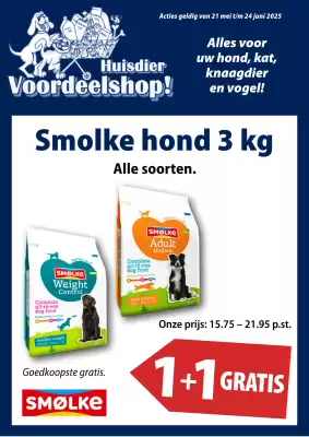 Huisdier Voordeelshop folder (geldig t/m 7-06)