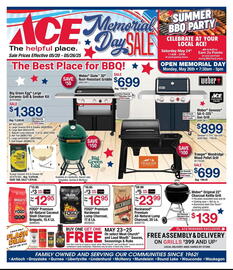 Ace Hardware Weekly Ad week 21 Page 1