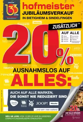 Hofmeister Prospekt (gültig bis 31-05)