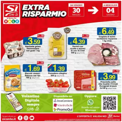 Volantino Sì con te (valido fino al 4-06)