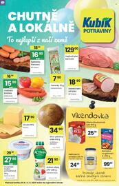 Kubík potraviny leták Strana 1