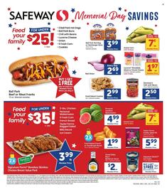 Safeway Weekly Ad week 21 Page 1