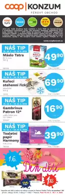 Konzum leták