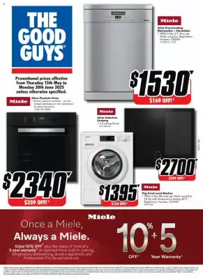 The Good Guys catalogue (valid until 30-06)