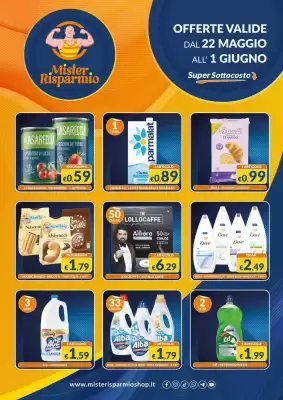 Volantino Mister Risparmio (valido fino al 1-06)