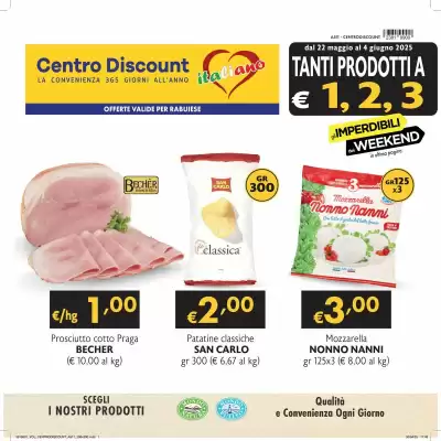 Volantino Centro Discount (valido fino al 4-06)