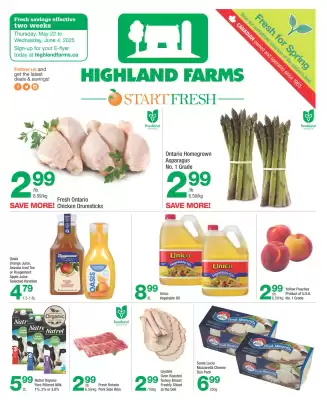 Highland Farms flyer (valid until 4-06)