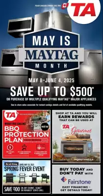 TA Appliances & Barbecues flyer (valid until 4-06)