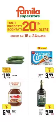 Volantino Famila Superstore (valido fino al 24-05)