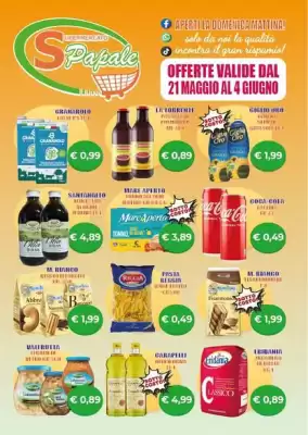 Volantino Supermercato Papale (valido fino al 4-06)