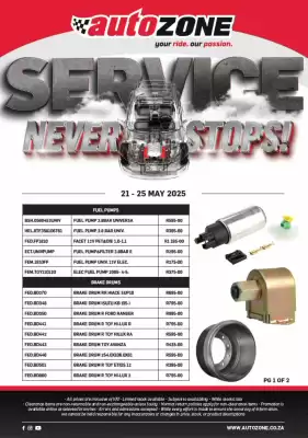 AutoZone catalogue