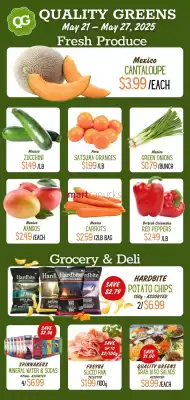 Quality Greens flyer (valid until 17-06)