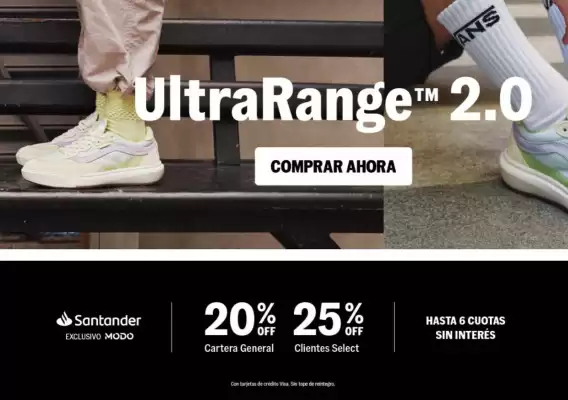 Catálogo Vans (válido hasta 31-05)