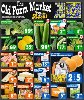 The Old Farm Market flyer