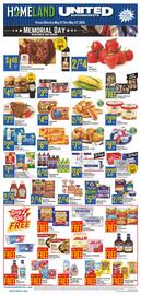 Homeland Market Weekly Ad week 21 Page 1