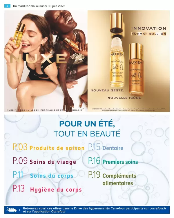 Catalogue Carrefour maPara parapharmacie (valable jusqu'au 30-06)