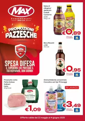 Volantino MAX Supermercati