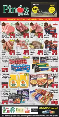 Pino's flyer (valid until 28-05)