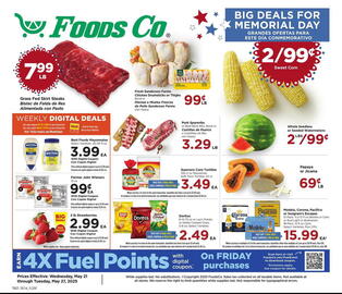Foods Co Weekly Ad week 21 Page 1