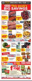 H-E-B Weekly Ad week 21 Page 1