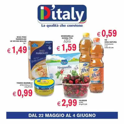 Volantino D'Italy (valido fino al 4-06)