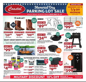 Coastal Farm & Ranch Weekly Ad week 21 Page 1