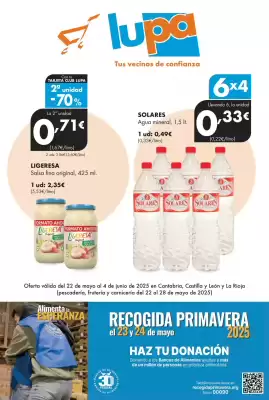 Folleto Supermercados Lupa (válido hasta el 4-06)
