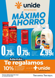 Folleto UNIDE Alimentación Página 1