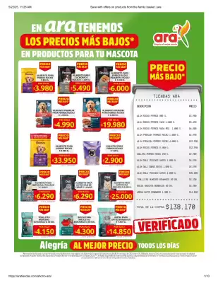 Catálogo Ara (válido hasta 28-05)