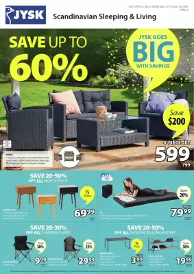 JYSK flyer (valid until 30-05)