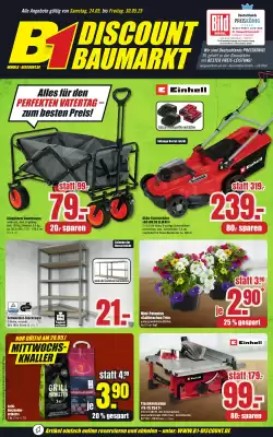B1 Discount Baumarkt Prospekt (gültig bis 30-05)