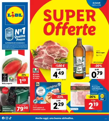 Volantino Lidl (valido fino al 1-06)