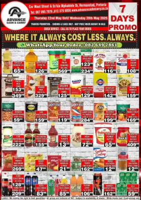 Advance Cash n Carry catalogue